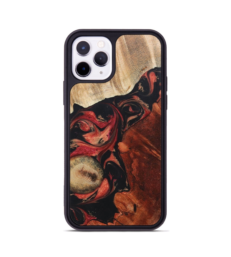 iPhone 11 Pro Wood+Resin Phone Case - Mamie (Mosaic, 697097)