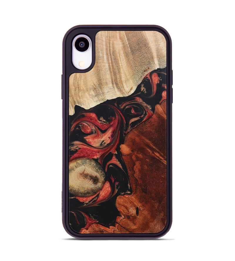 iPhone Xr Wood+Resin Phone Case - Mamie (Mosaic, 697097)