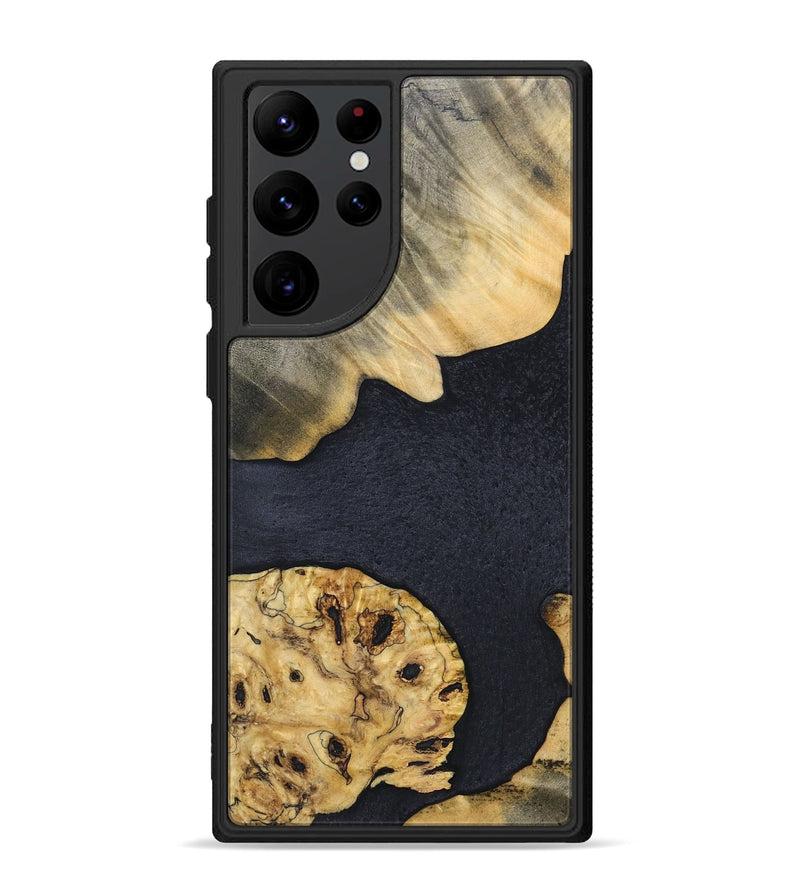 Galaxy S22 Ultra Wood+Resin Phone Case - Barry (Mosaic, 697118)