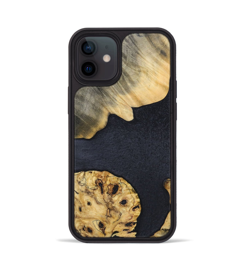 iPhone 12 Wood+Resin Phone Case - Barry (Mosaic, 697118)