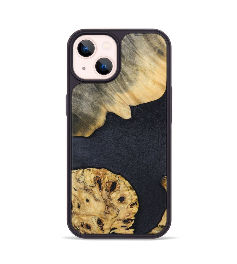 iPhone 14 Wood+Resin Phone Case - Barry (Mosaic, 697118)