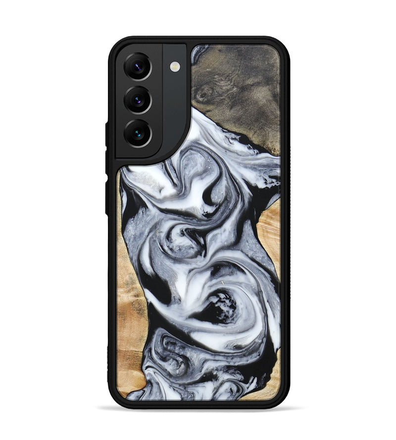 Galaxy S22 Plus Wood+Resin Phone Case - Raven (Mosaic, 697248)