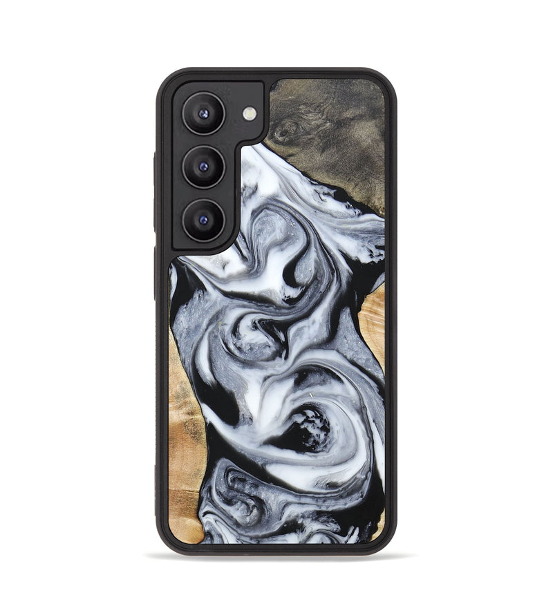 Galaxy S23 Wood+Resin Phone Case - Raven (Mosaic, 697248)