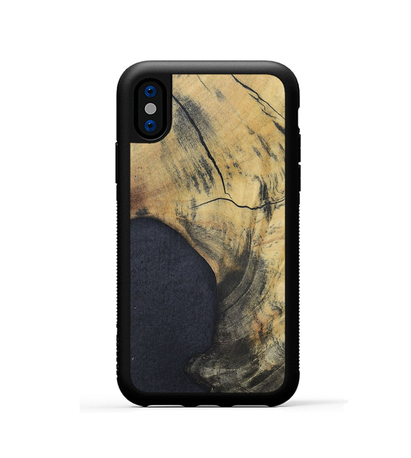 iPhone Xs  Phone Case - Daleyza (Wood Burl, 697411)