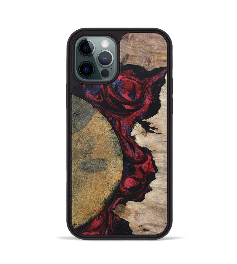 iPhone 12 Pro Wood+Resin Phone Case - Maeve (Mosaic, 697441)