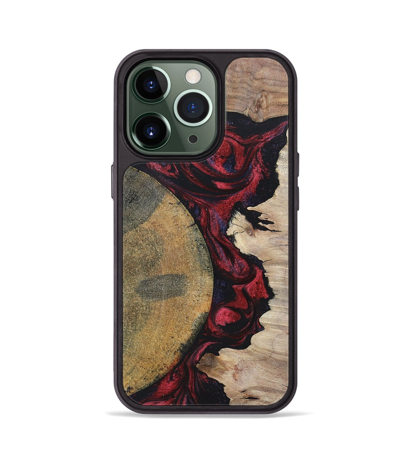 iPhone 13 Pro Wood+Resin Phone Case - Maeve (Mosaic, 697441)