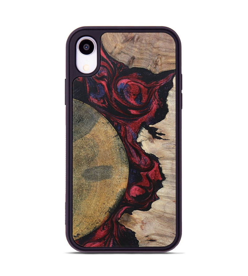 iPhone Xr Wood+Resin Phone Case - Maeve (Mosaic, 697441)