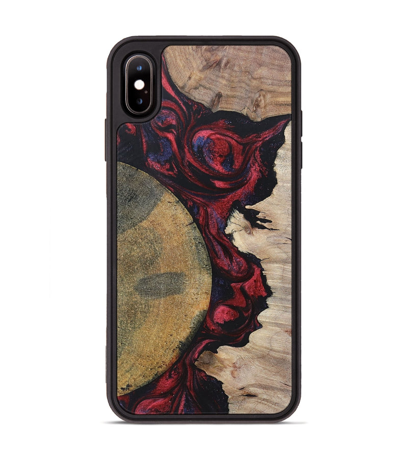 iPhone Xs Max Wood+Resin Phone Case - Maeve (Mosaic, 697441)