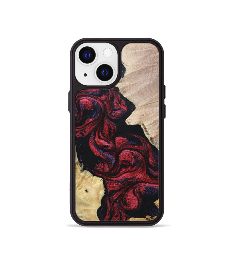 iPhone 13 mini Wood+Resin Phone Case - Ryker (Mosaic, 697451)