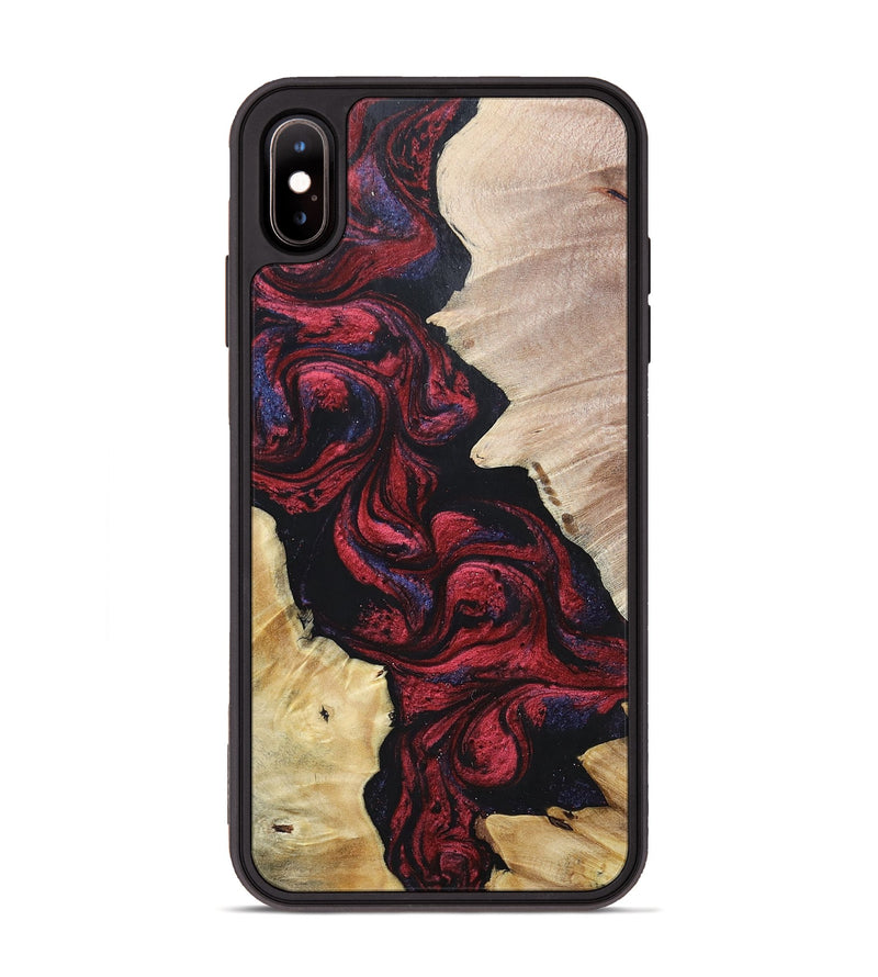 iPhone Xs Max Wood+Resin Phone Case - Ryker (Mosaic, 697451)
