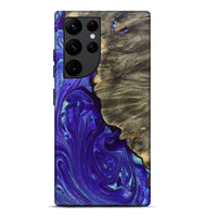 Galaxy S22 Ultra Wood+Resin Live Edge Phone Case - Kirk (Purple, 697638)