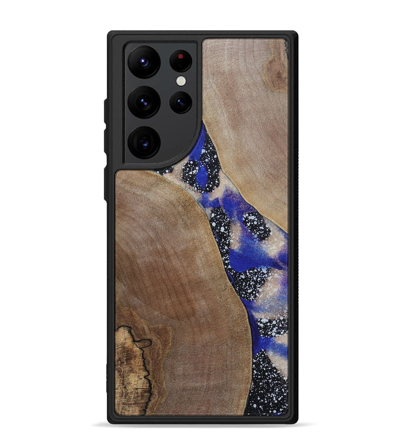 Galaxy S22 Ultra Wood+Resin Phone Case - Roland (Cosmos, 697712)