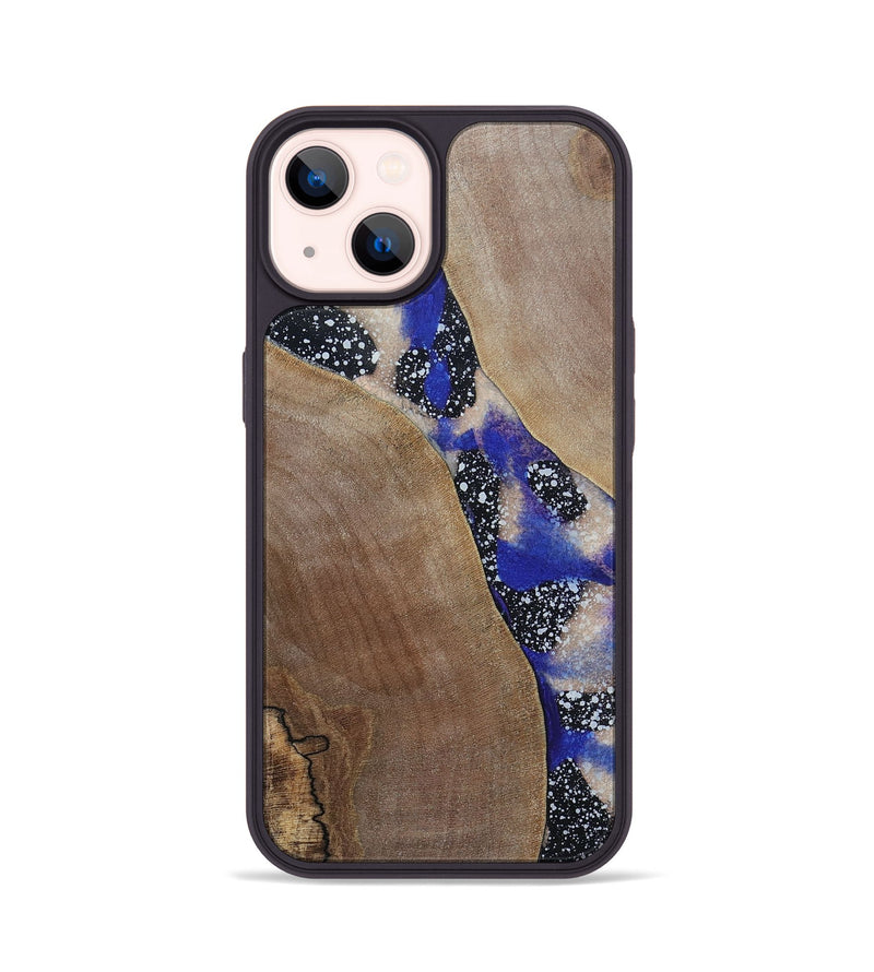 iPhone 14 Wood+Resin Phone Case - Roland (Cosmos, 697712)