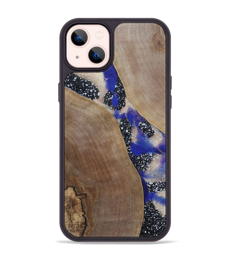 iPhone 14 Plus Wood+Resin Phone Case - Roland (Cosmos, 697712)