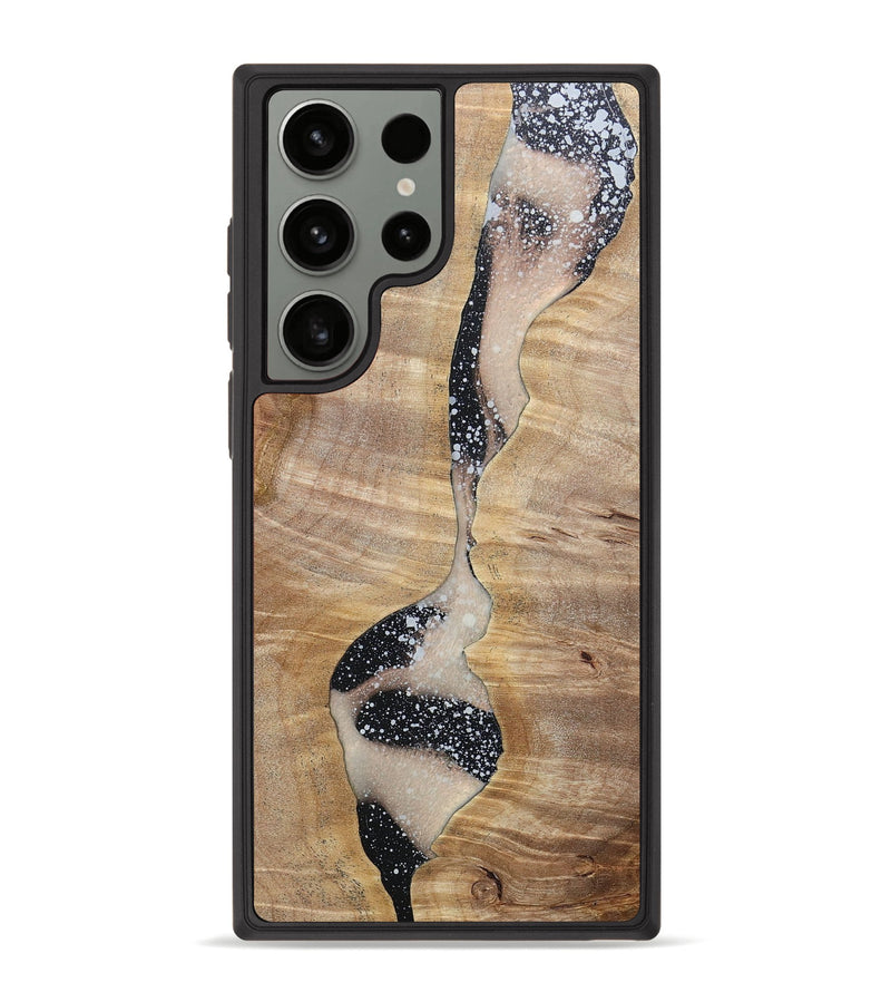 Galaxy S23 Ultra Wood+Resin Phone Case - Camryn (Cosmos, 697716)