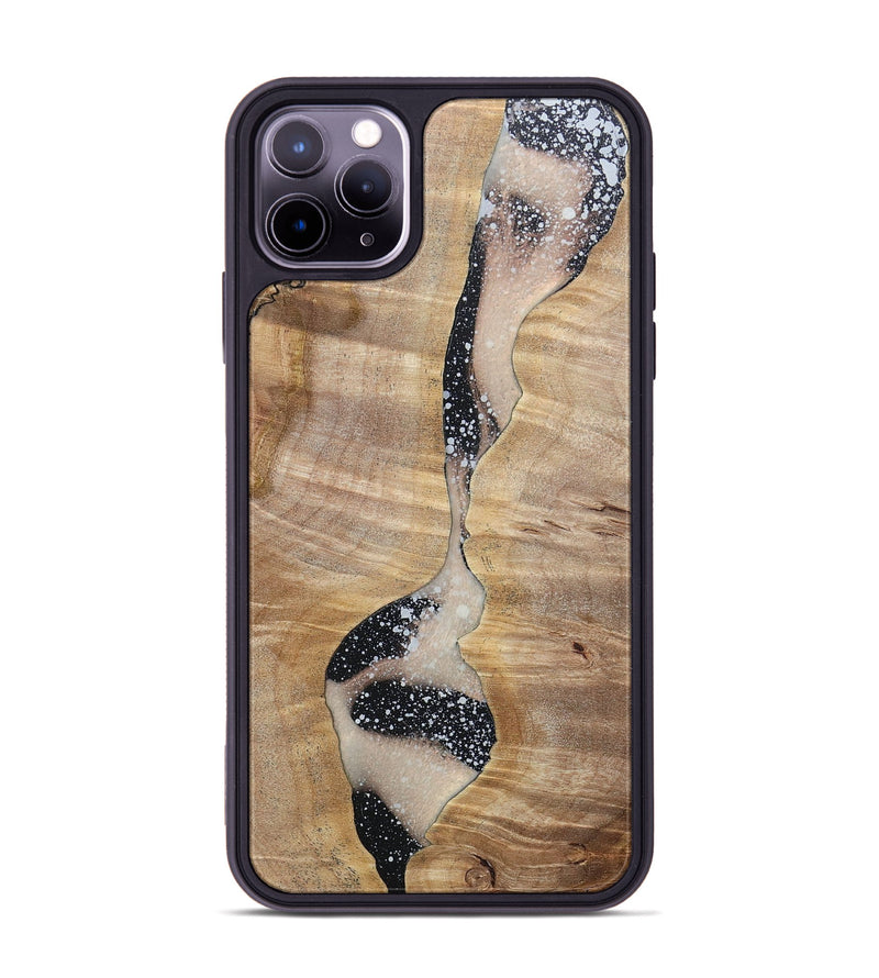 iPhone 11 Pro Max Wood+Resin Phone Case - Camryn (Cosmos, 697716)