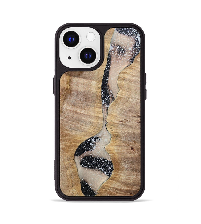 iPhone 13 Wood+Resin Phone Case - Camryn (Cosmos, 697716)