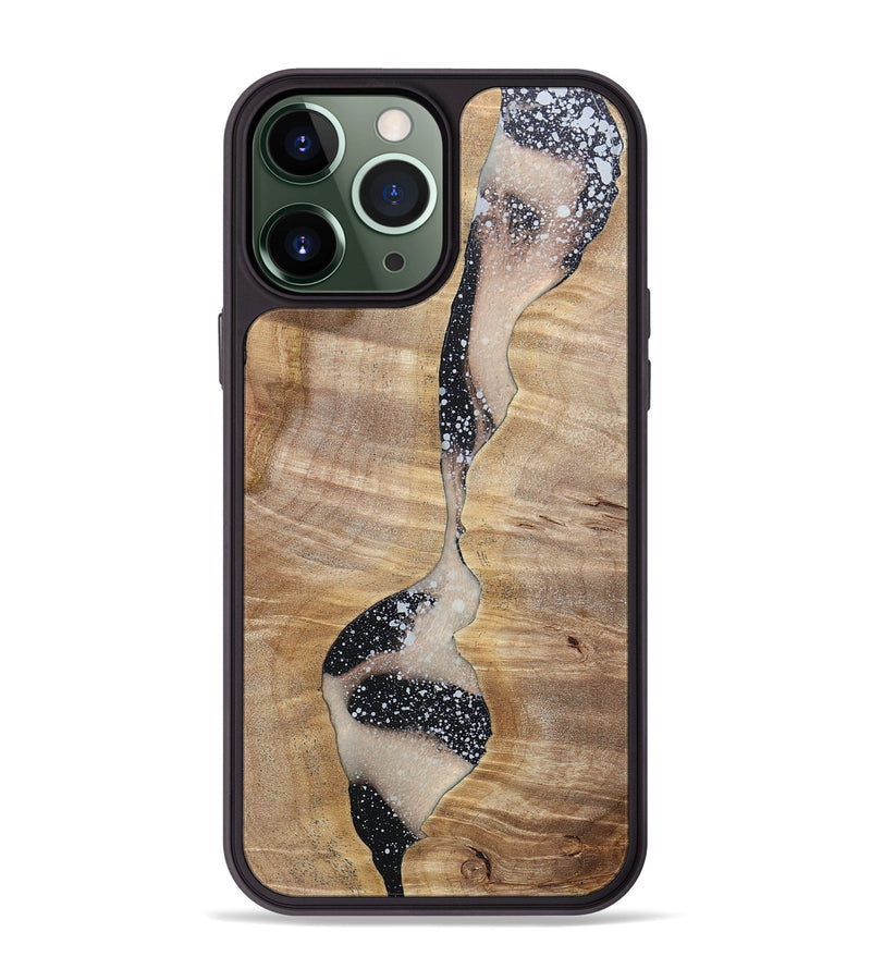iPhone 13 Pro Max Wood+Resin Phone Case - Camryn (Cosmos, 697716)
