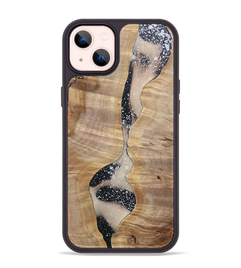 iPhone 14 Plus Wood+Resin Phone Case - Camryn (Cosmos, 697716)