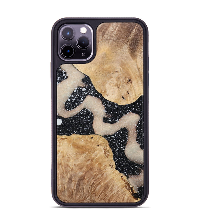 iPhone 11 Pro Max Wood+Resin Phone Case - Amari (Cosmos, 697718)