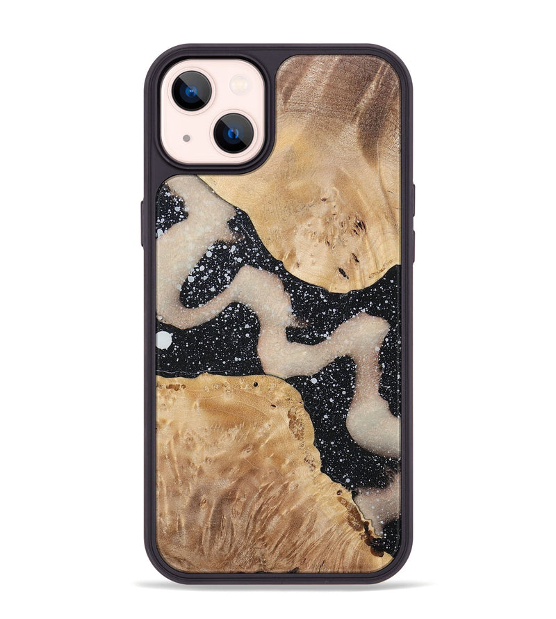 iPhone 14 Plus Wood+Resin Phone Case - Amari (Cosmos, 697718)