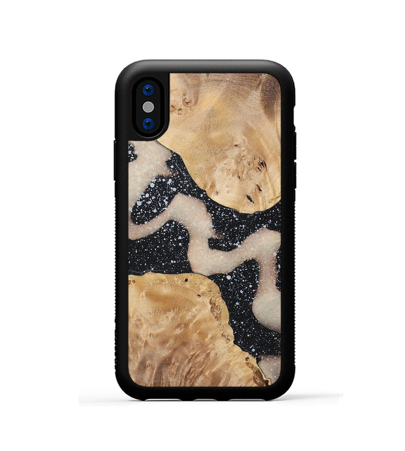 iPhone Xs Wood+Resin Phone Case - Amari (Cosmos, 697718)