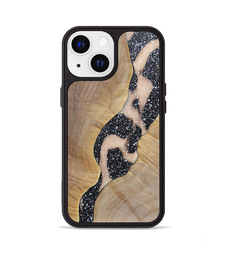 iPhone 13 Wood+Resin Phone Case - Clayton (Cosmos, 697720)