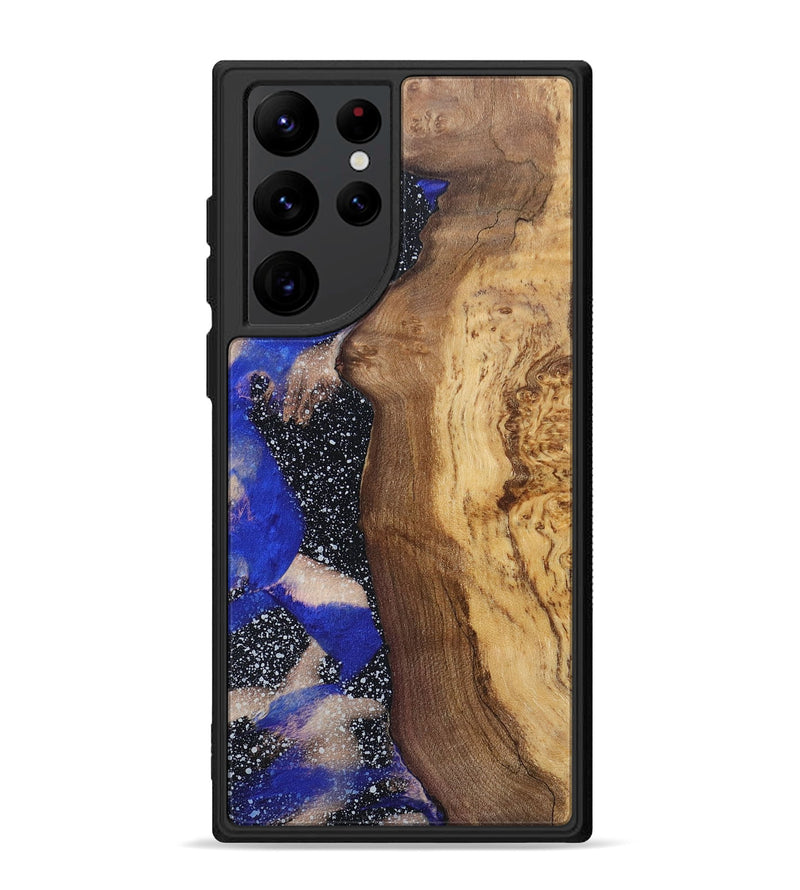 Galaxy S22 Ultra Wood+Resin Phone Case - Jacquelyn (Cosmos, 697721)