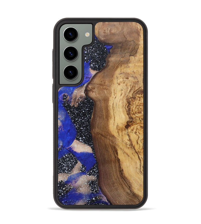 Galaxy S23 Plus Wood+Resin Phone Case - Jacquelyn (Cosmos, 697721)