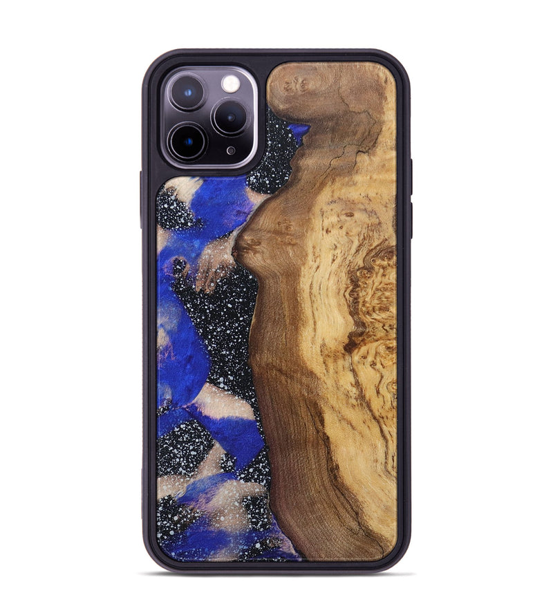 iPhone 11 Pro Max Wood+Resin Phone Case - Jacquelyn (Cosmos, 697721)