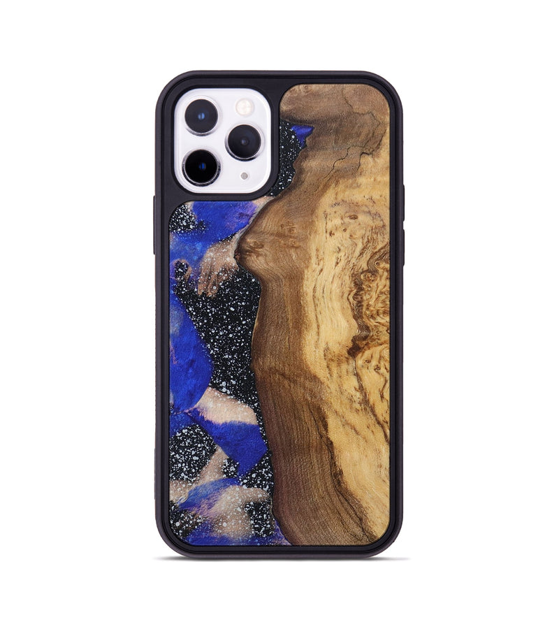 iPhone 11 Pro Wood+Resin Phone Case - Jacquelyn (Cosmos, 697721)