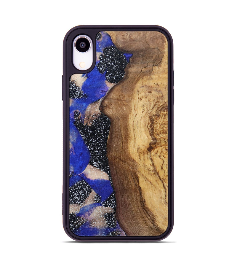 iPhone Xr Wood+Resin Phone Case - Jacquelyn (Cosmos, 697721)