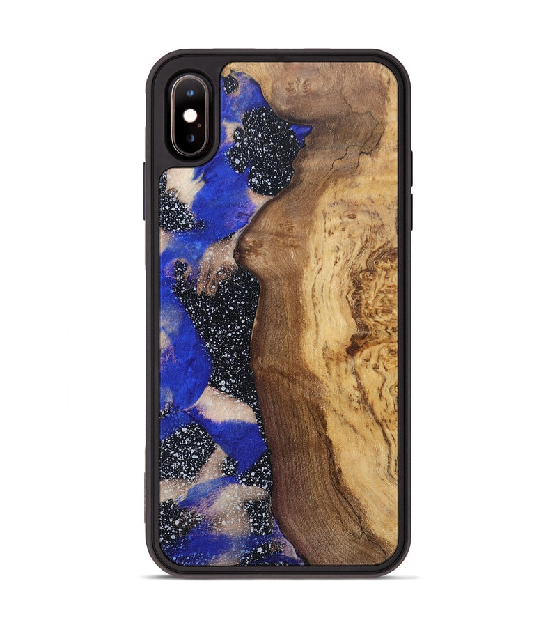 iPhone Xs Max Wood+Resin Phone Case - Jacquelyn (Cosmos, 697721)