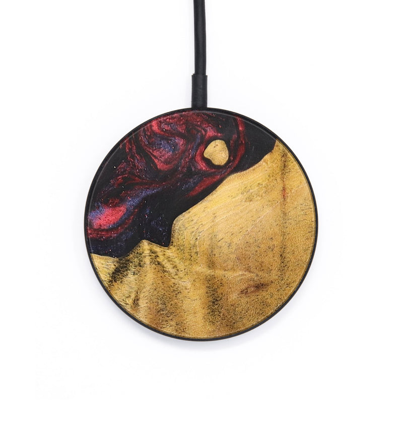 Circle Wood+Resin Wireless Charger - Justice (Red, 697841)
