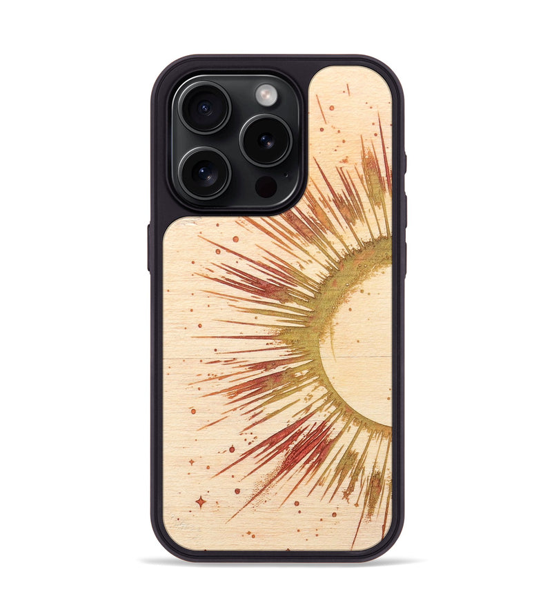 iPhone 15 Pro Wood+Resin Phone Case - Jasmine (Eclipse, 698077)