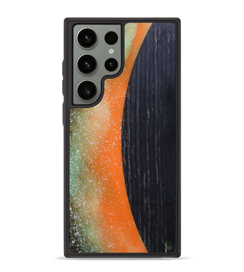 Galaxy S23 Ultra Wood+Resin Phone Case - Kaden (Eclipse, 698079)