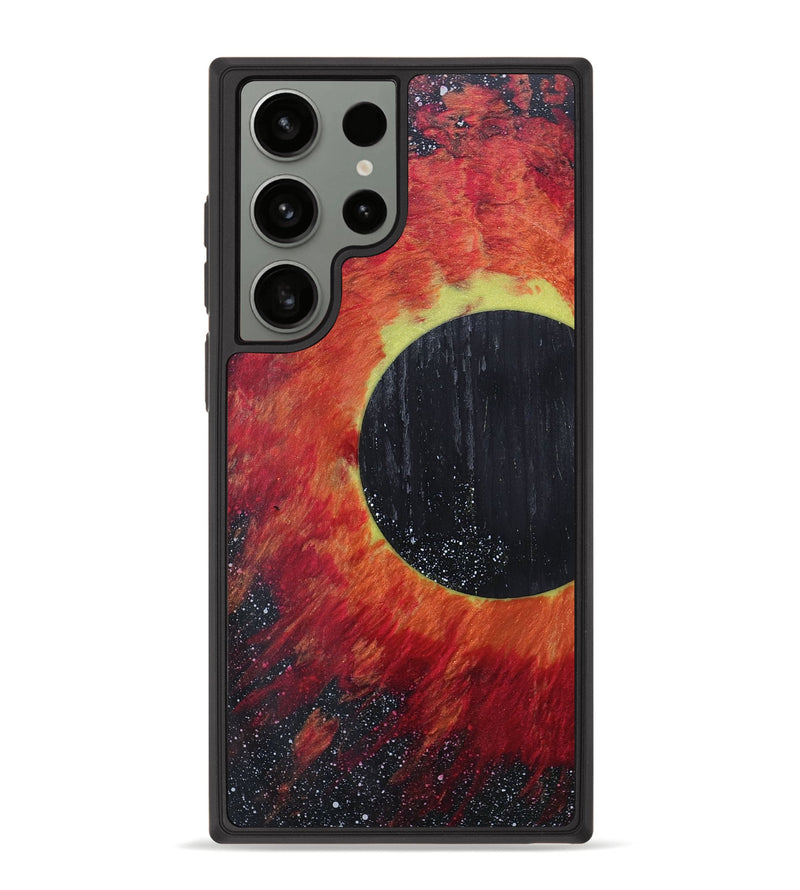 Galaxy S23 Ultra Wood+Resin Phone Case - Iesha (Eclipse, 698082)