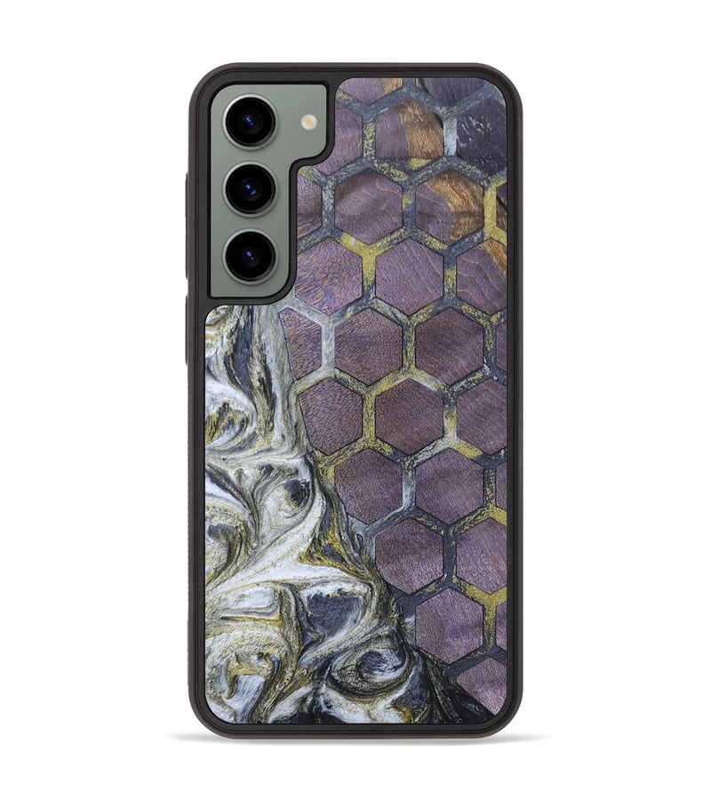 Galaxy S23 Plus Wood+Resin Phone Case - Enrique (Pattern, 698135)