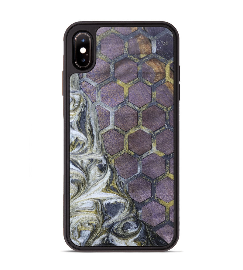 iPhone Xs Max Wood+Resin Phone Case - Enrique (Pattern, 698135)
