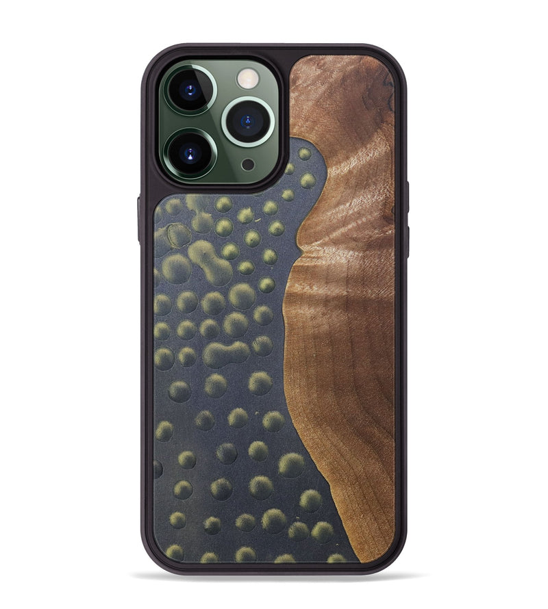 iPhone 13 Pro Max Wood+Resin Phone Case - Brett (Pattern, 698143)