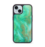 iPhone 15 ResinArt Phone Case - Alta (Watercolor, 698153)