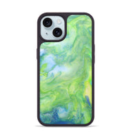 iPhone 15 ResinArt Phone Case - Lucas (Watercolor, 698162)