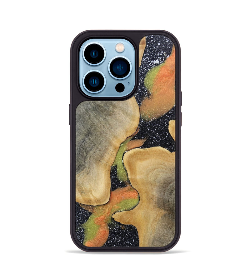 iPhone 14 Pro Wood+Resin Phone Case - Jennifer (Cosmos, 698168)