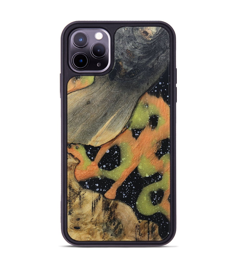 iPhone 11 Pro Max Wood+Resin Phone Case - Kehlani (Cosmos, 698169)