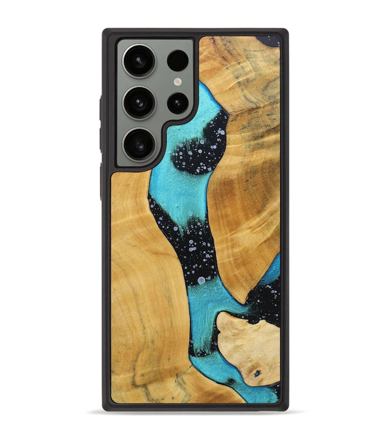 Galaxy S23 Ultra Wood+Resin Phone Case - Stuart (Cosmos, 698171)
