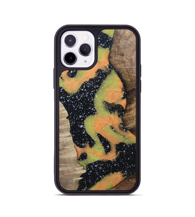 iPhone 11 Pro Wood+Resin Phone Case - Neal (Cosmos, 698180)
