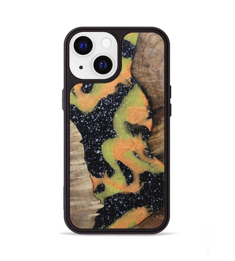 iPhone 13 Wood+Resin Phone Case - Neal (Cosmos, 698180)