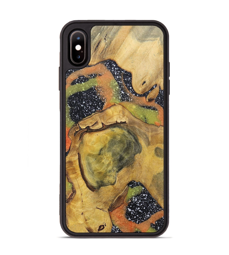 iPhone Xs Max Wood+Resin Phone Case - Emily (Cosmos, 698182)
