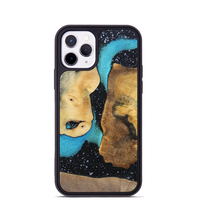 iPhone 11 Pro Wood+Resin Phone Case - Tammy (Cosmos, 698185)