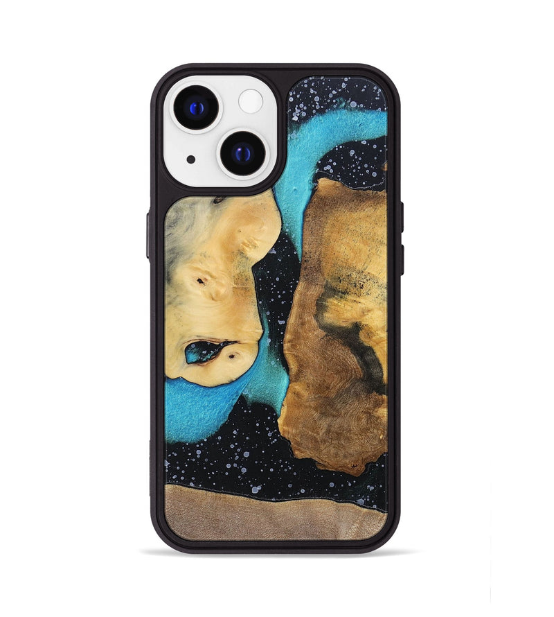 iPhone 13 Wood+Resin Phone Case - Tammy (Cosmos, 698185)